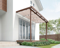 バルコニー屋根